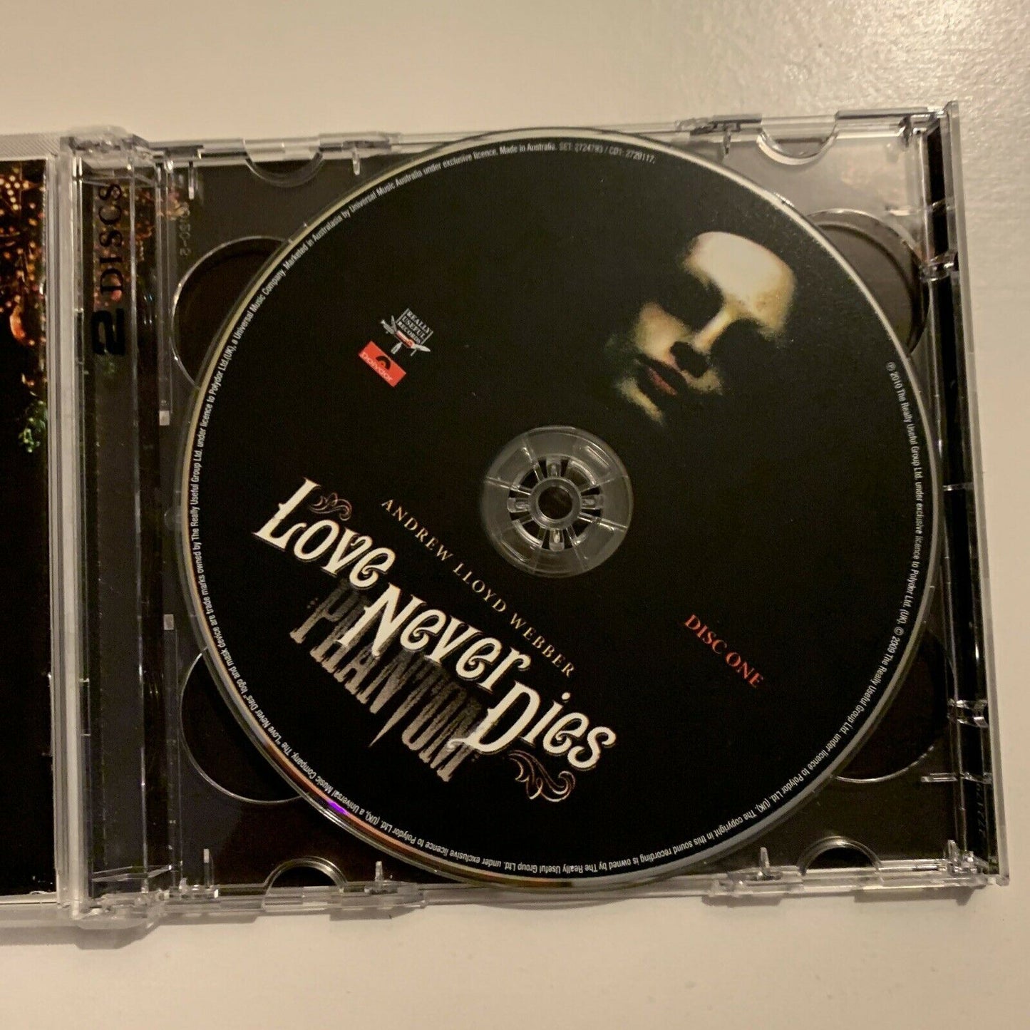 Andrew Lloyd Webber - Love Never Dies (CD, Mar-2010, 2 Discs, Decca)