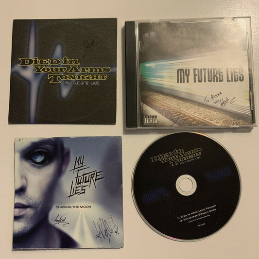 *Autographed* My Future Lies: My Future Lies & Died In Your Arms Tonight CD