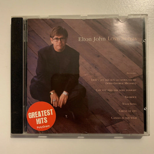 Love Songs by Elton John (CD, 1995, Mercury)