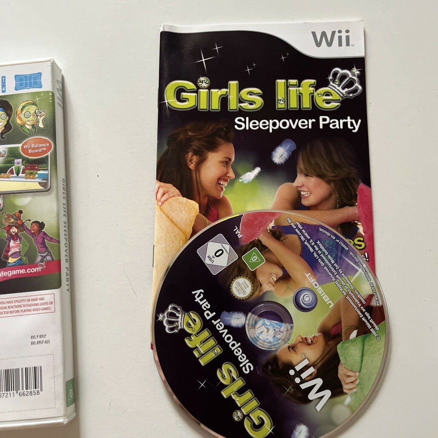 Girls Life Sleepover Party - Nintendo Wii PAL With Manual