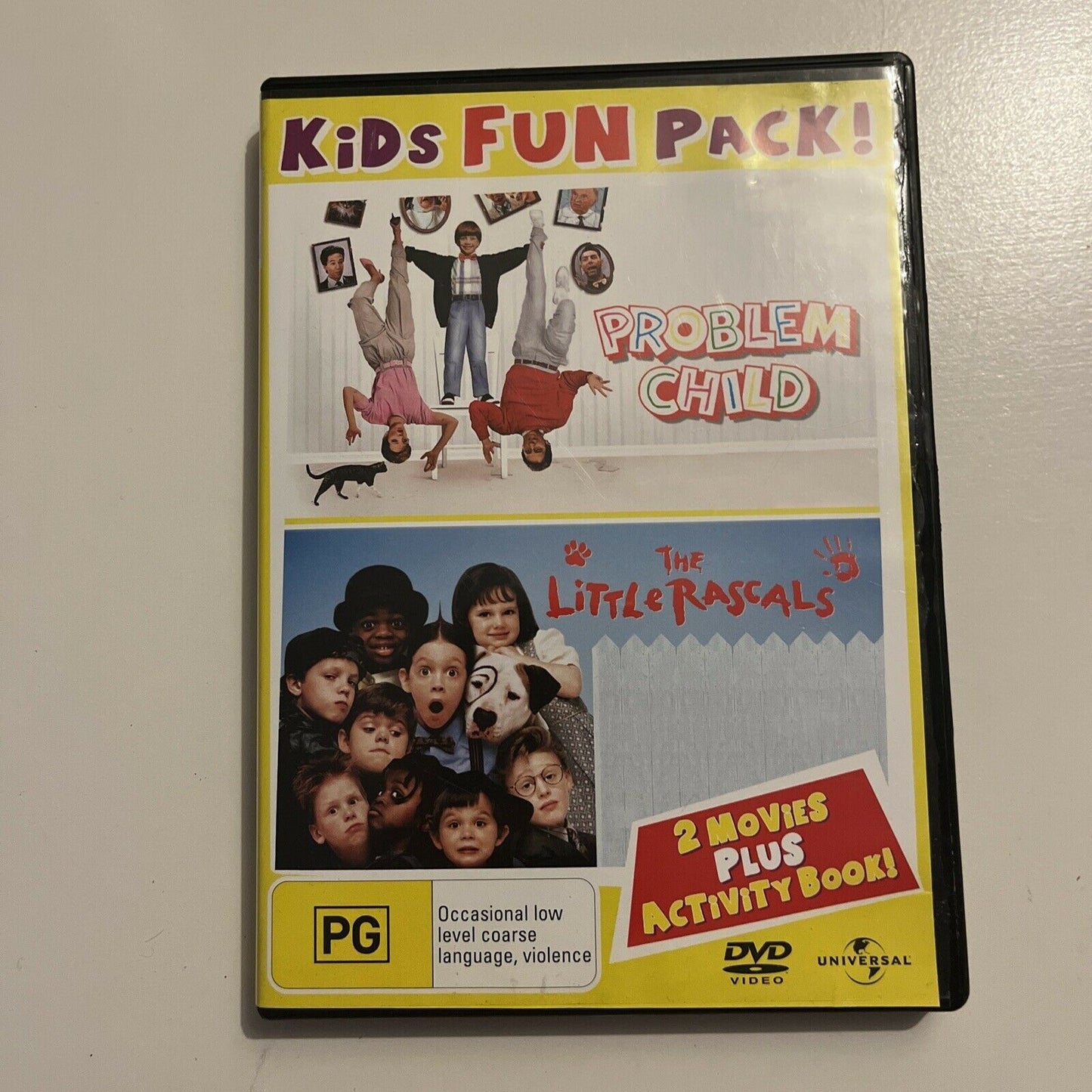 Problem Child / The Little Rascals (DVD, 2009, 2-Disc Set) Region 4&2