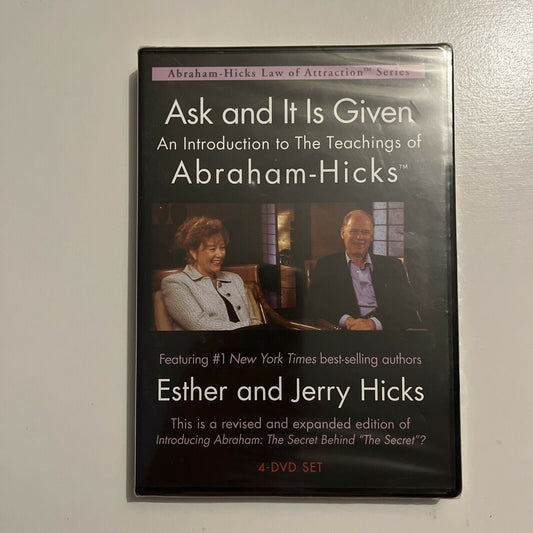 *New* Ask And It Is Given: An Introduction To The Teaching Of Abraham-Hicks DVD
