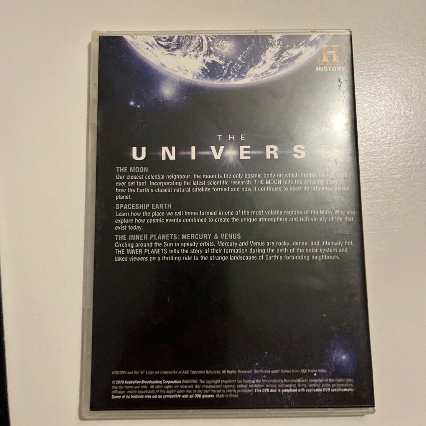 The Universe : Season 1 (DVD, 2009, 4-Disc) The History Channel