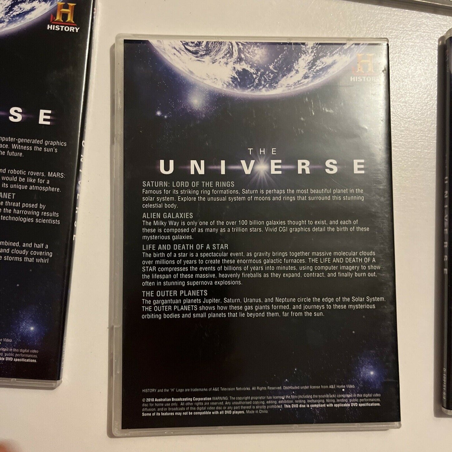 The Universe : Season 1 (DVD, 2009, 4-Disc) The History Channel