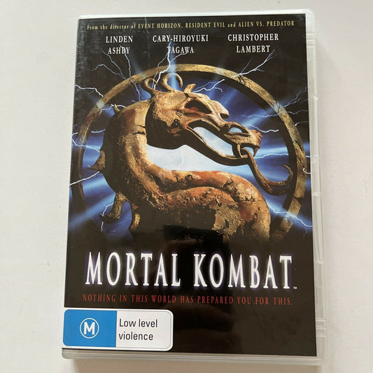 Mortal Kombat (DVD, 1995) Linden Ashby, Christopher Lambert Region 4