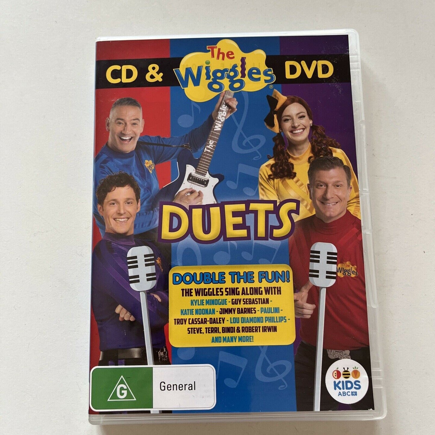 The Wiggles - Duets (DVD + CD, 2017, 2-Disc) Region 4