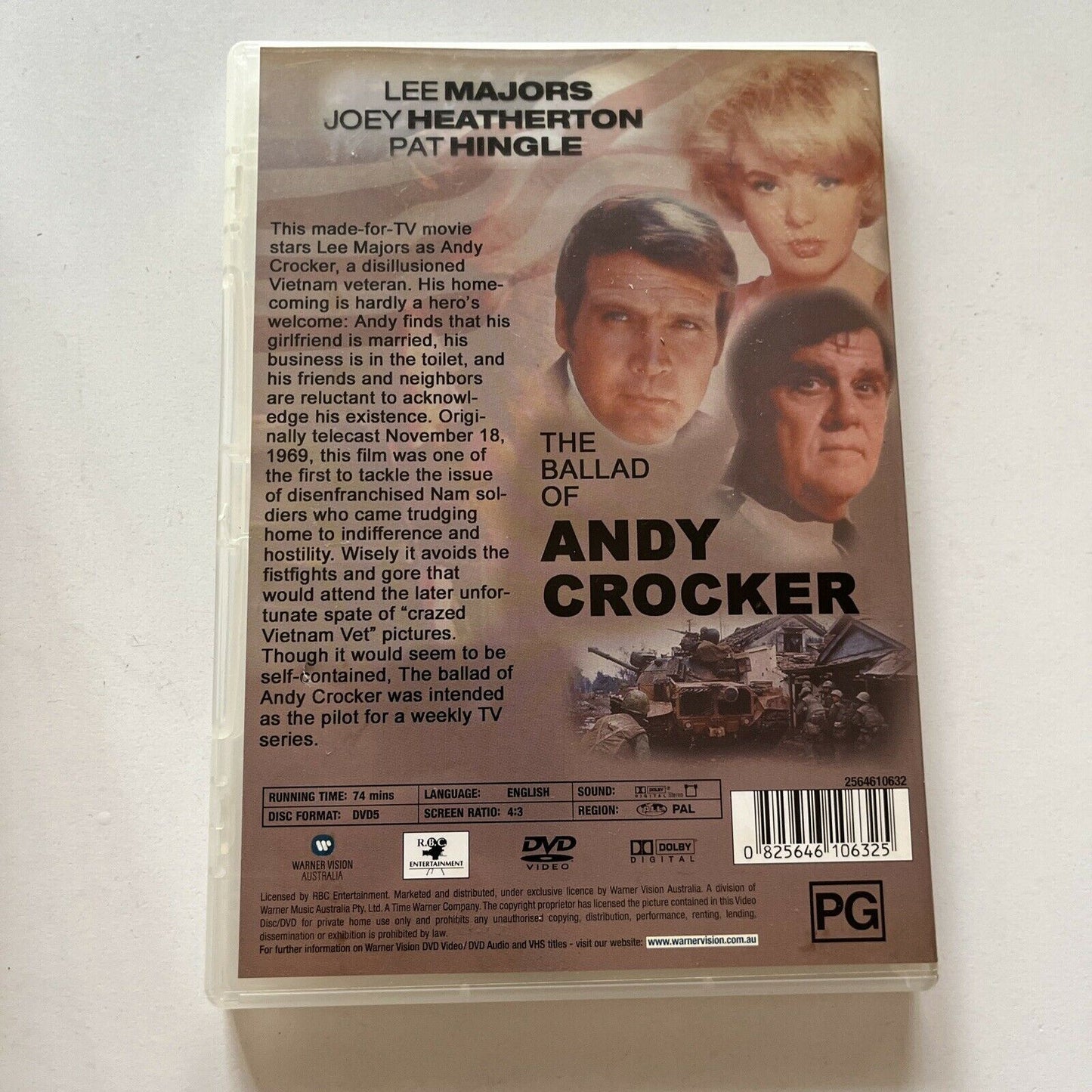 The Ballad Of Andy Crocker (DVD, 1969) All Regions