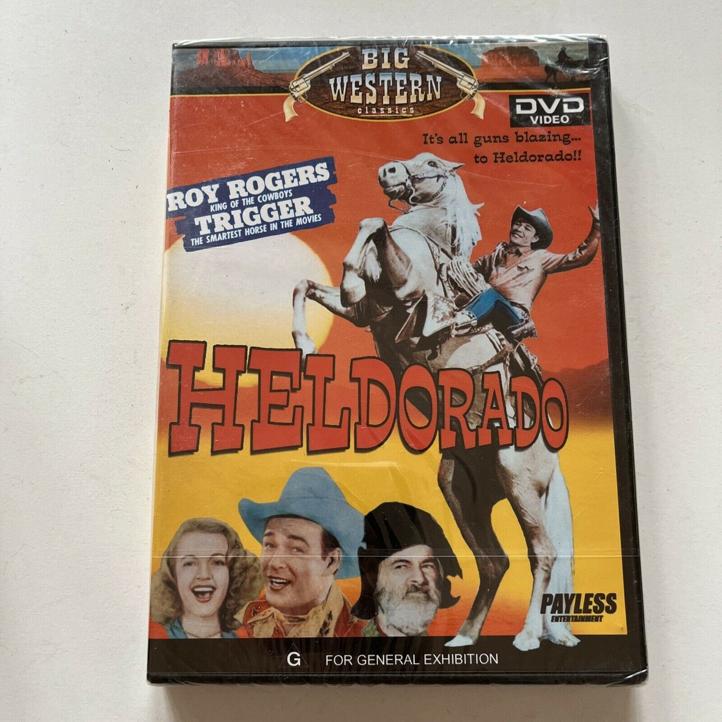 *New Sealed* Heldorado (DVD, 1946) Roy Rogers  All Regions
