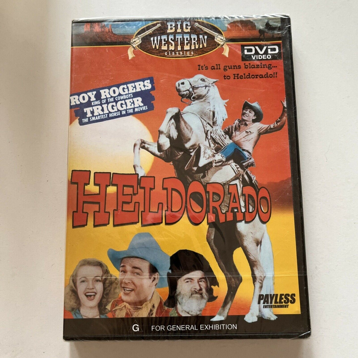 *New Sealed* Heldorado (DVD, 1946) Roy Rogers  All Regions