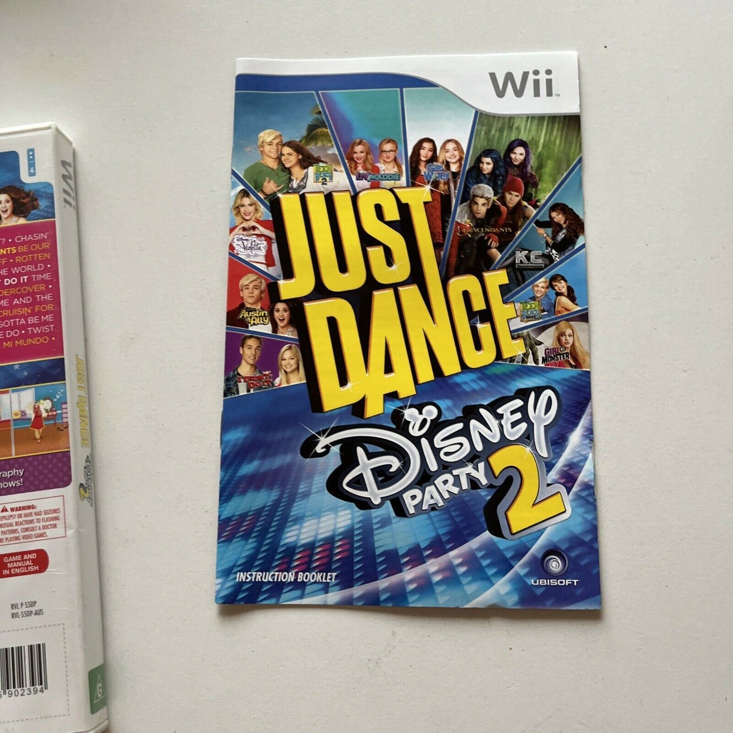 Just Dance Disney Party 2 (Nintendo Wii, 2015) AUS PAL - With Manual