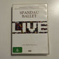 Spandau Ballet - Live From The N.E.C (DVD, 1986) Region 4&2