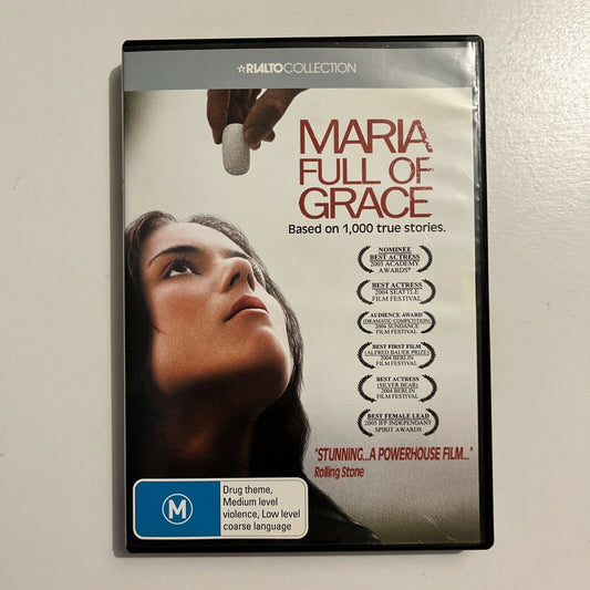 Maria Full Of Grace (DVD, 2004) Catalina Sandino Moreno, Virgina Ariza Region 4