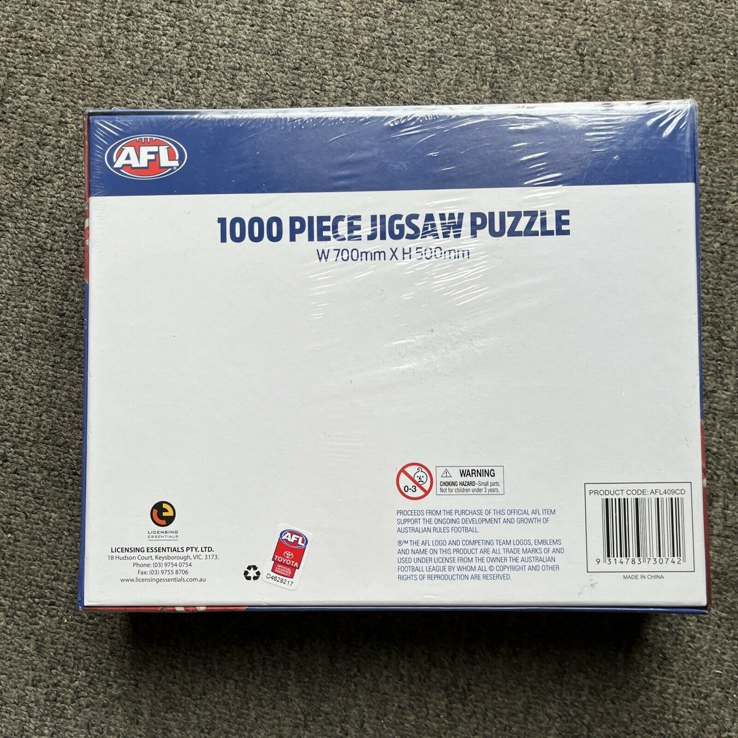 *New Sealed* AFL Puzzle Collingwood Magpies 4 Player Puzzle 1000 Pieces