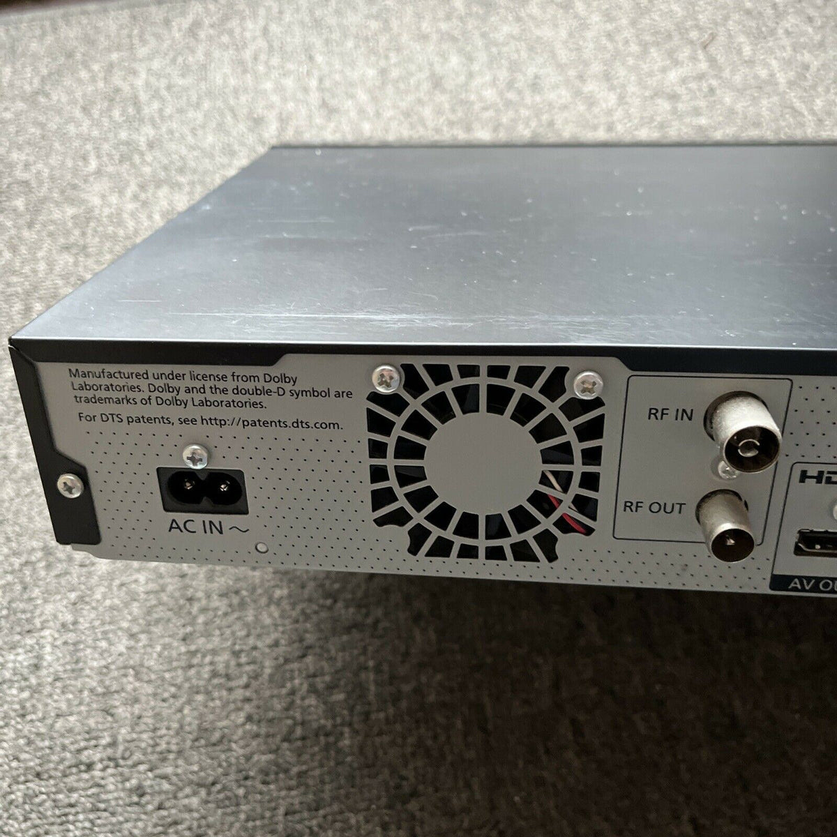PANASONIC DMR-XW440 DVD Recorder Player High Definition 500GB HDD Dual Tuner
