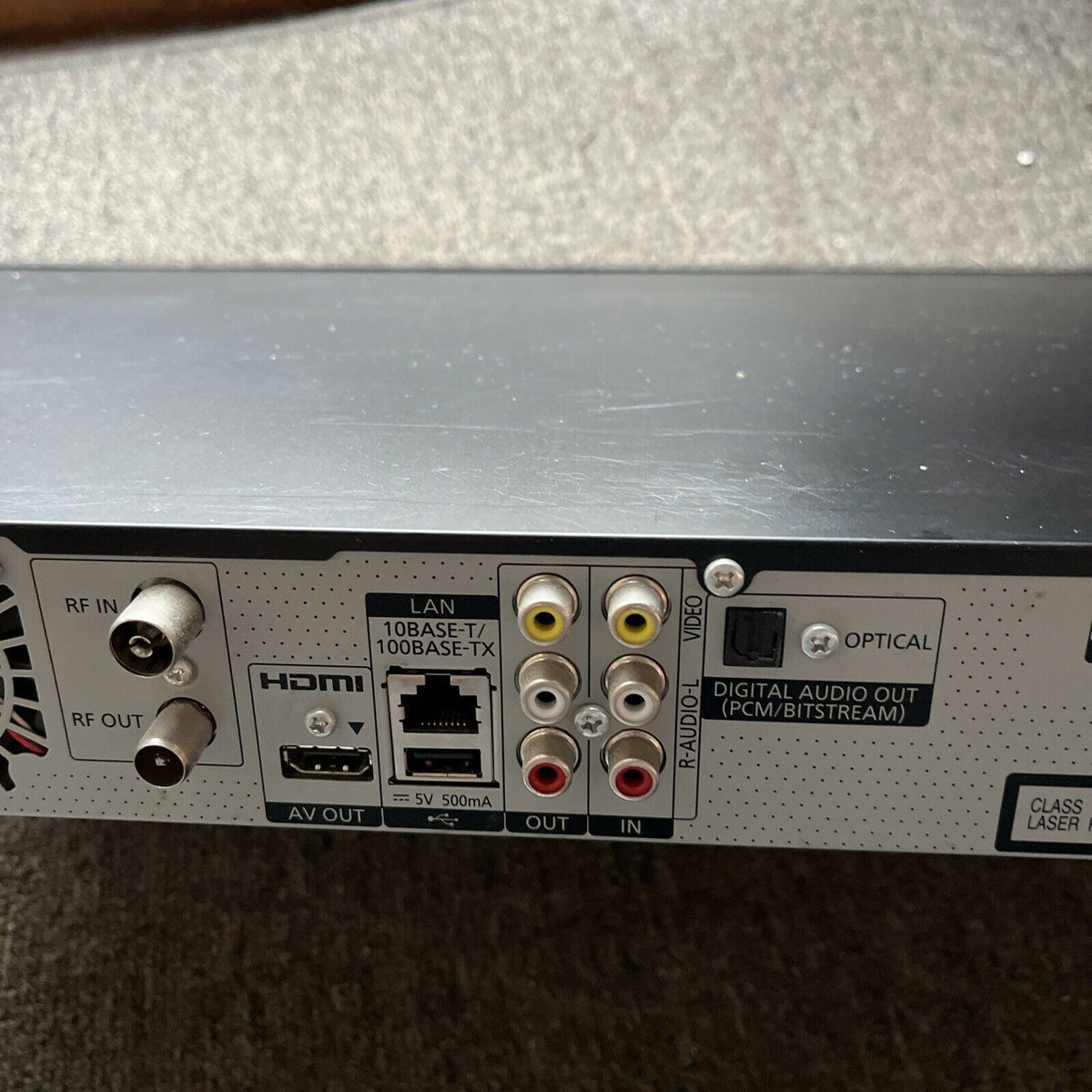 PANASONIC DMR-XW440 DVD Recorder Player High Definition 500GB HDD Dual Tuner