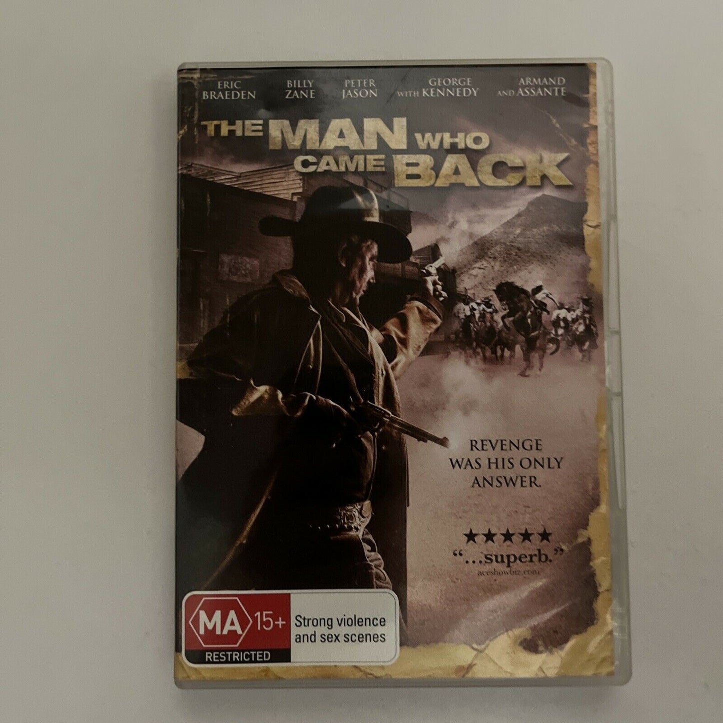 The Man Who Came Back (DVD, 2008)  Eric Braeden, Billy Zane, Carol Alt