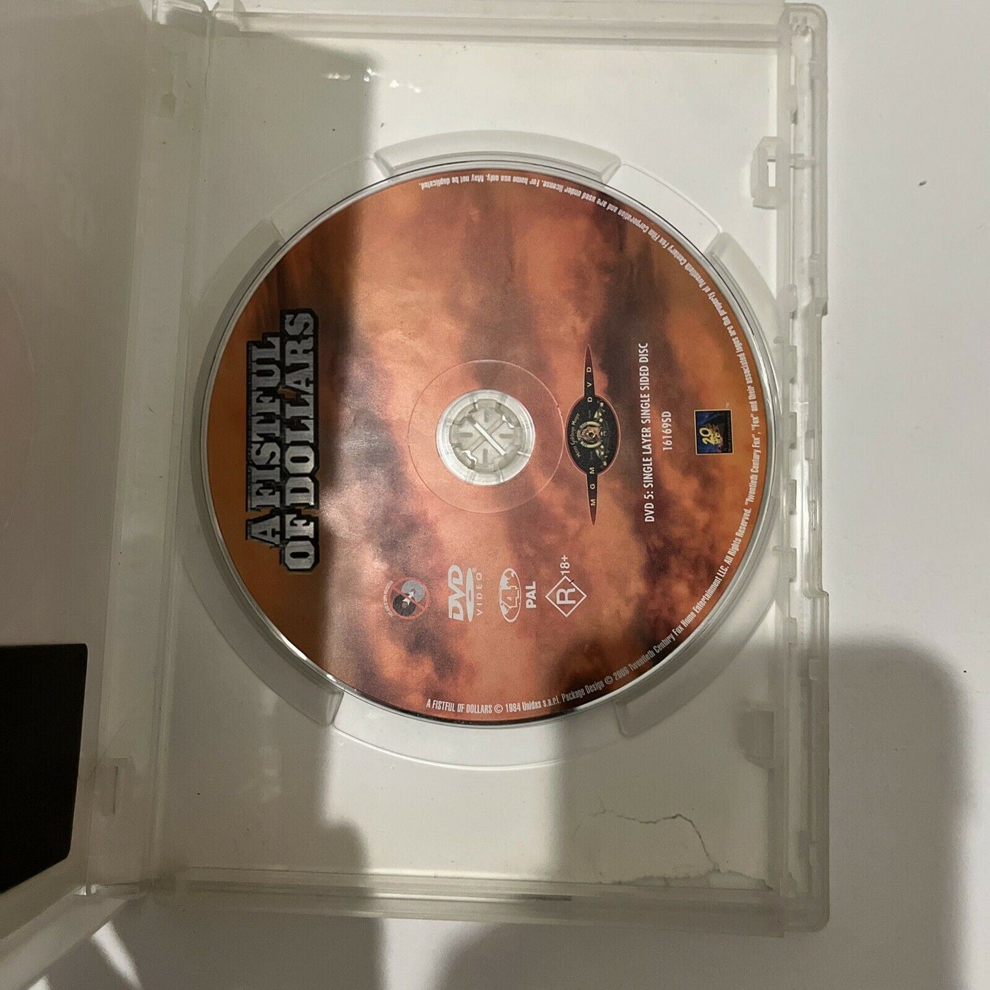 A Fistful Of Dollars (DVD, 1964) Clint Eastwood, Sergio Leone Region 4