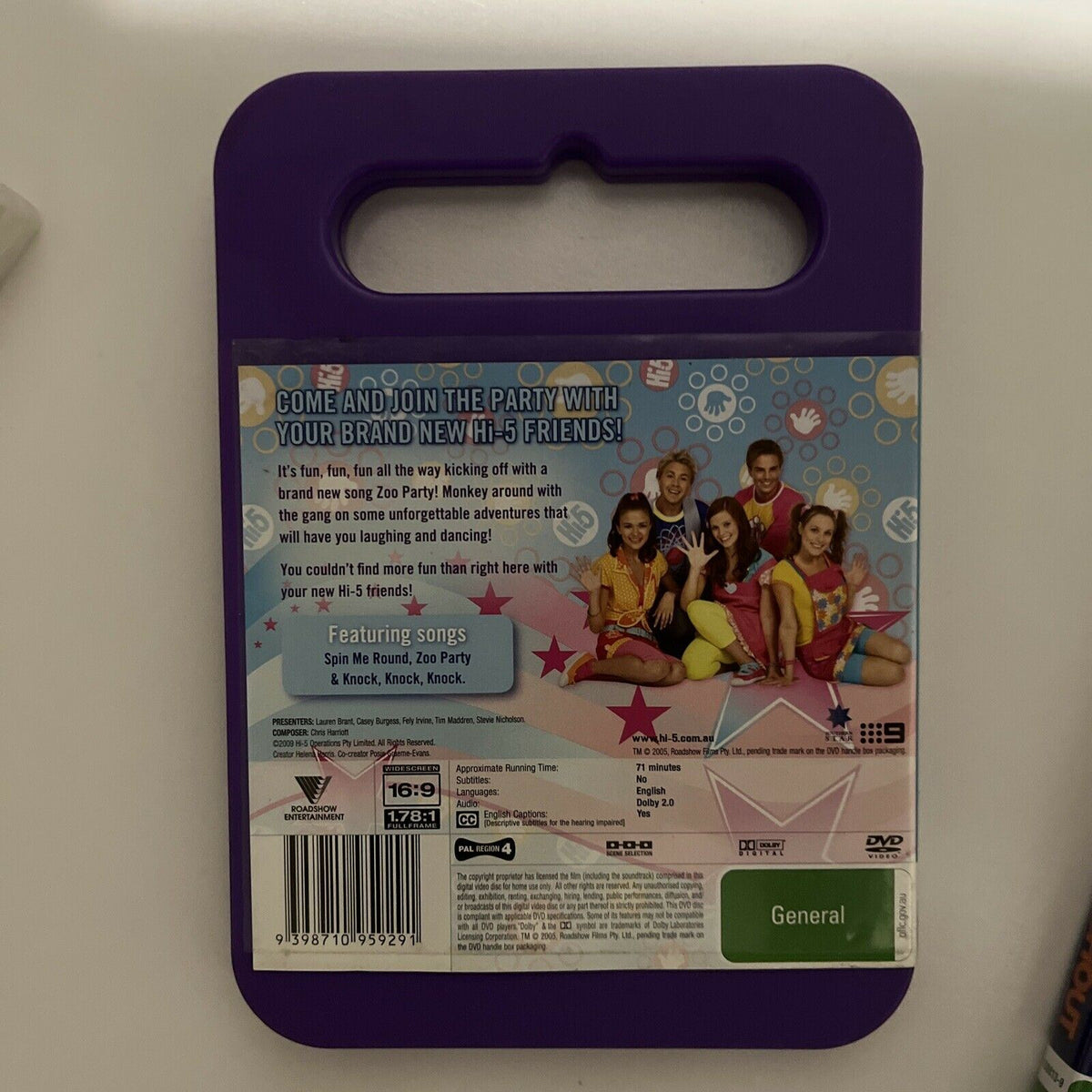 Jump Hi5 Hi-5: Jump And Shout / Fun With Friends (DVD, 2005, 2-Disc) Region 4 ...
