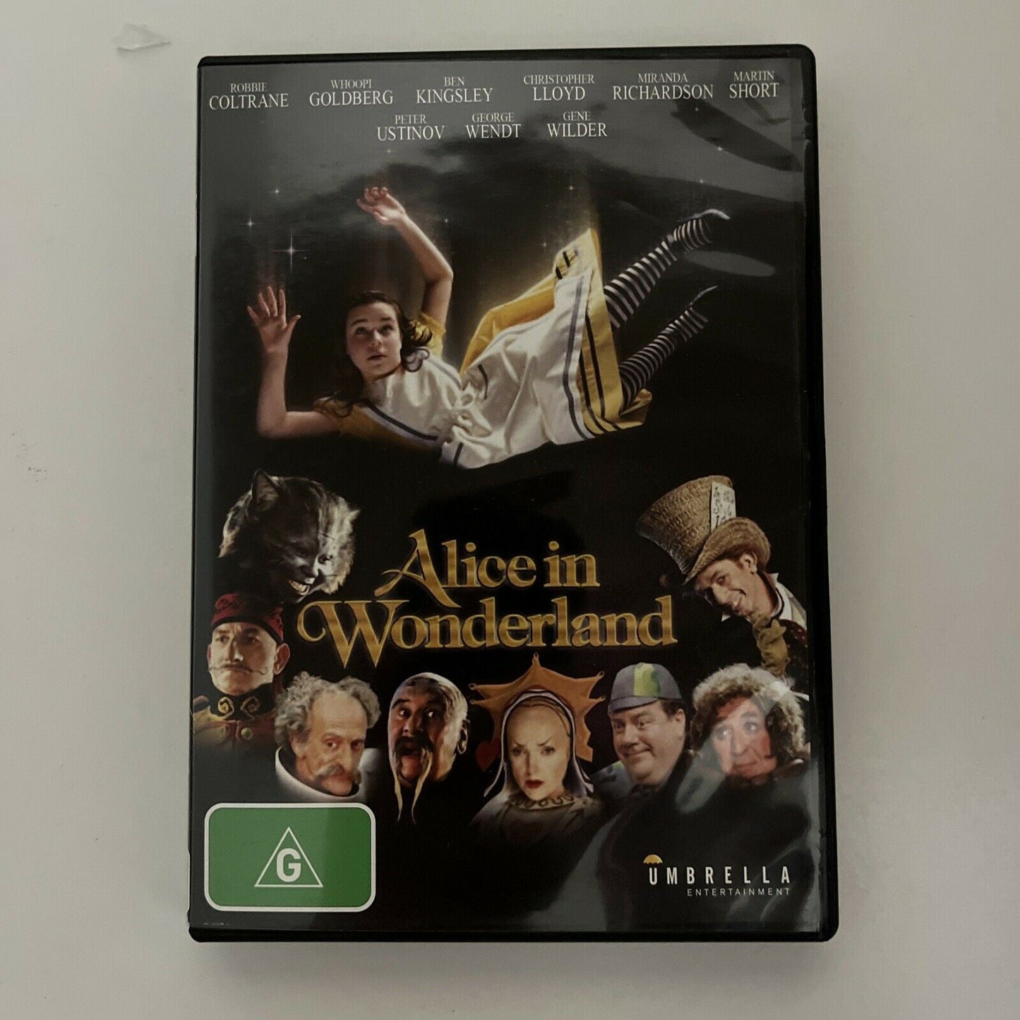 Alice In Wonderland (DVD, 1999) Tina Majorino, Whoopi Goldberg Region 4