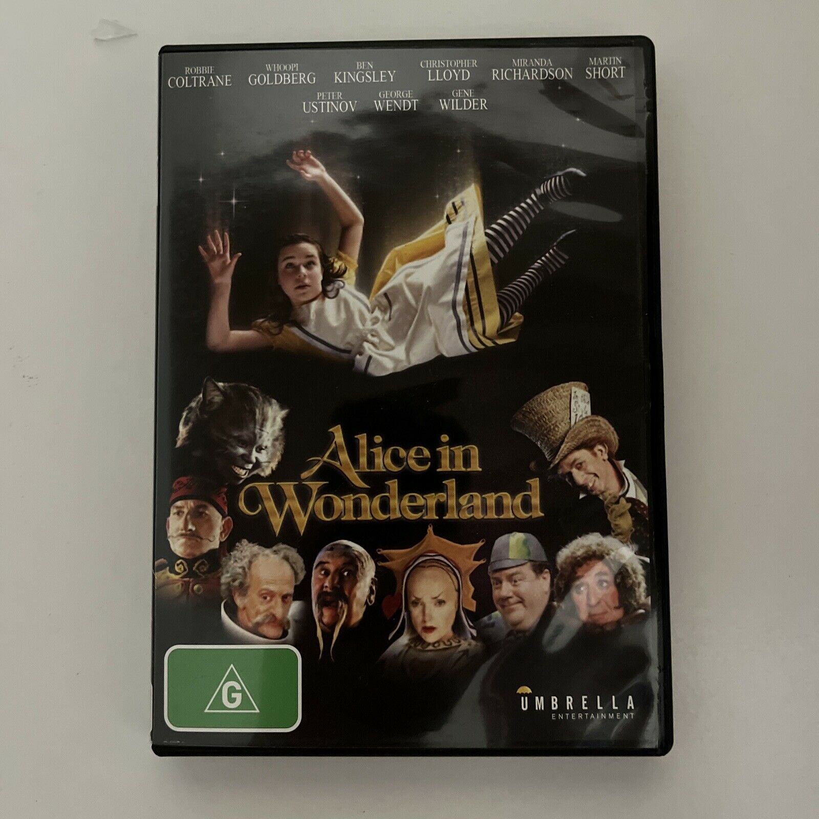Alice In Wonderland (DVD, 1999) Tina Majorino, Whoopi Goldberg Region ...
