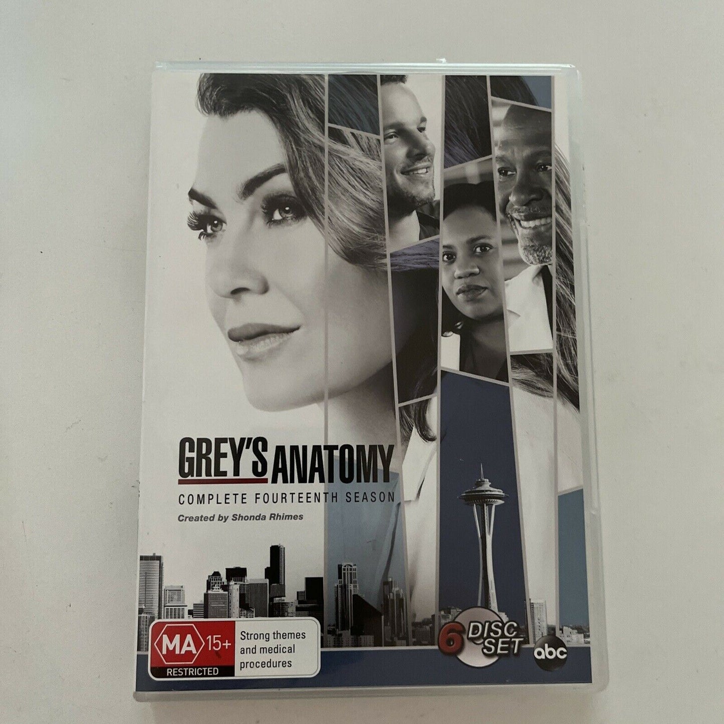 GREY's Anatomy Complete Season 14 (DVD, 2018, 6-Disc) Region 4