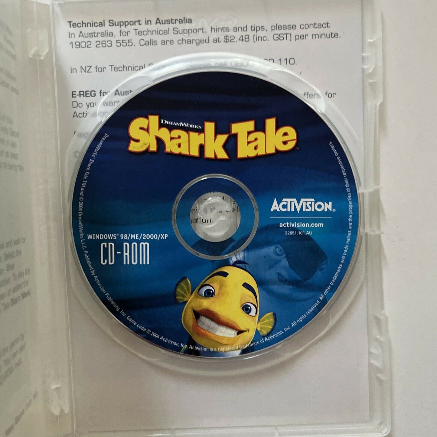 Shark Tale PC CDROM Video Game