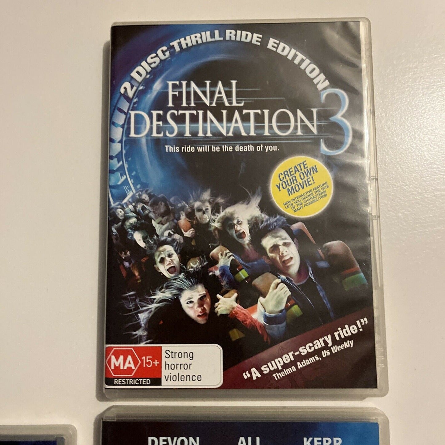 Final Destination Trilogy 1,2,3 (DVD, 2006, 4-Disc) Region 4