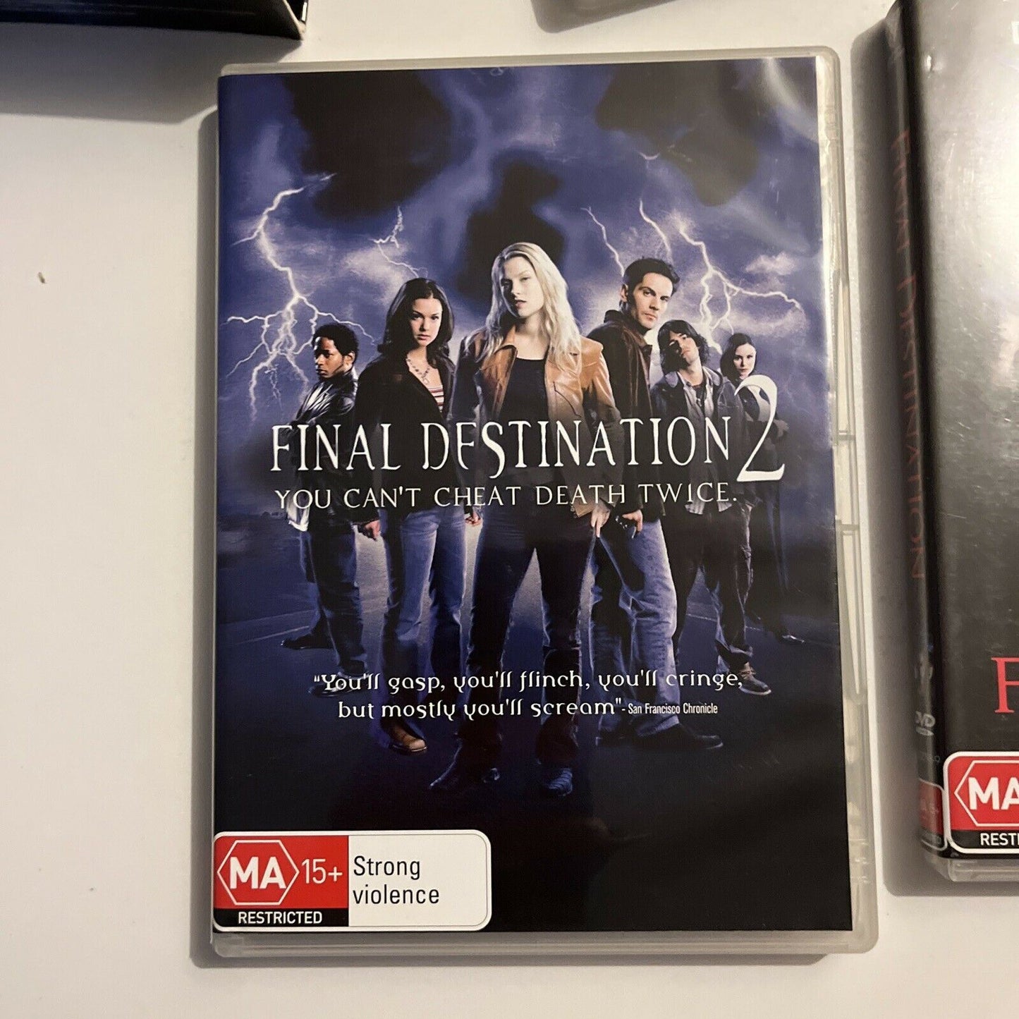 Final Destination Trilogy 1,2,3 (DVD, 2006, 4-Disc) Region 4