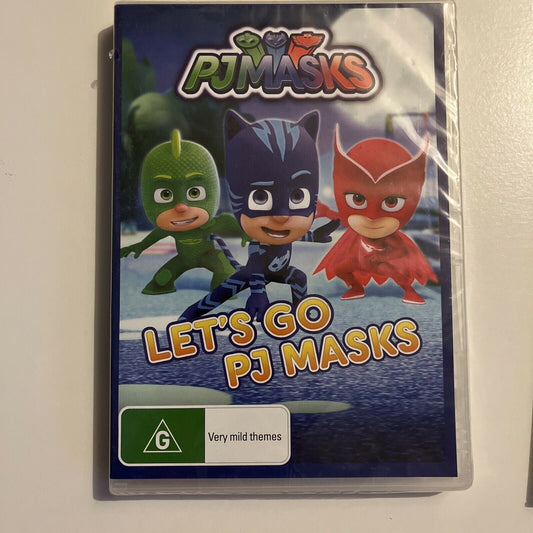 *New Sealed* PJ Masks Lets Go PJ Masks (DVD, 2018) Region 4