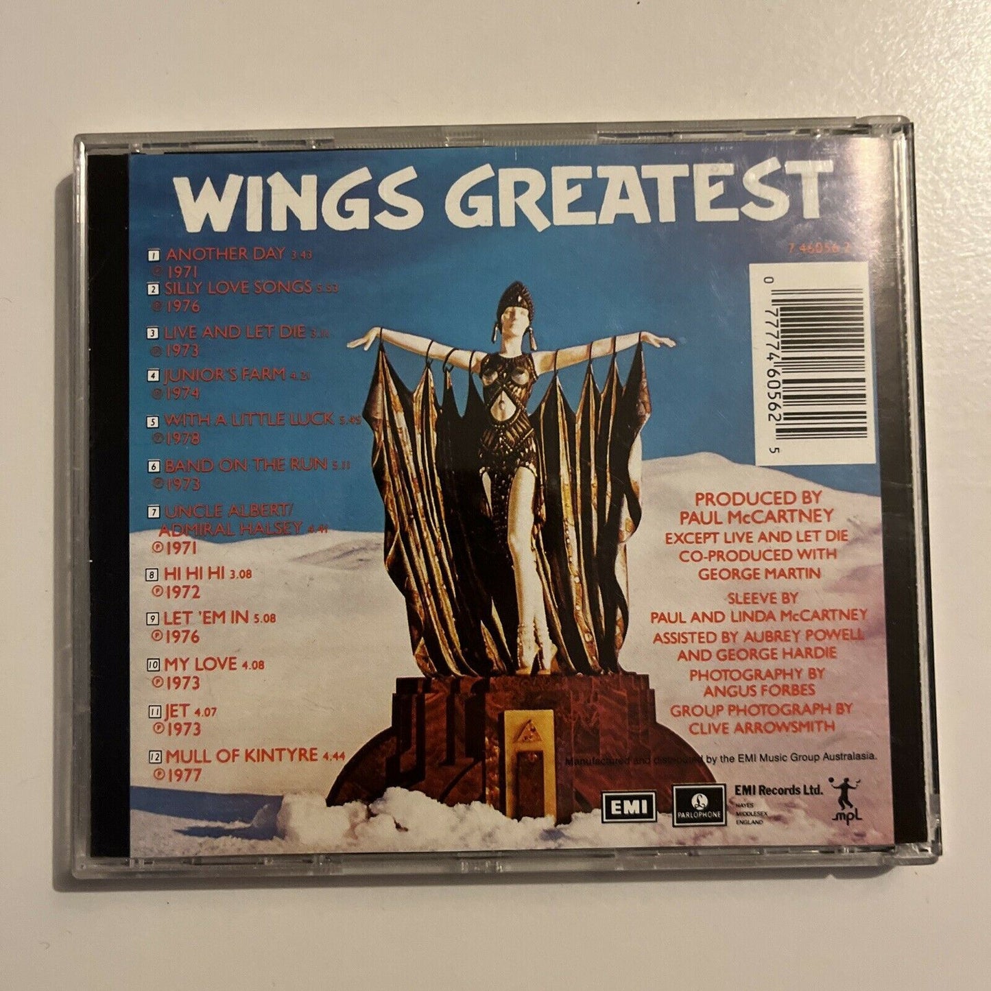 Wings Greatest by Paul McCartney/Wings (Paul McCartney) (CD, Jun-1994,...