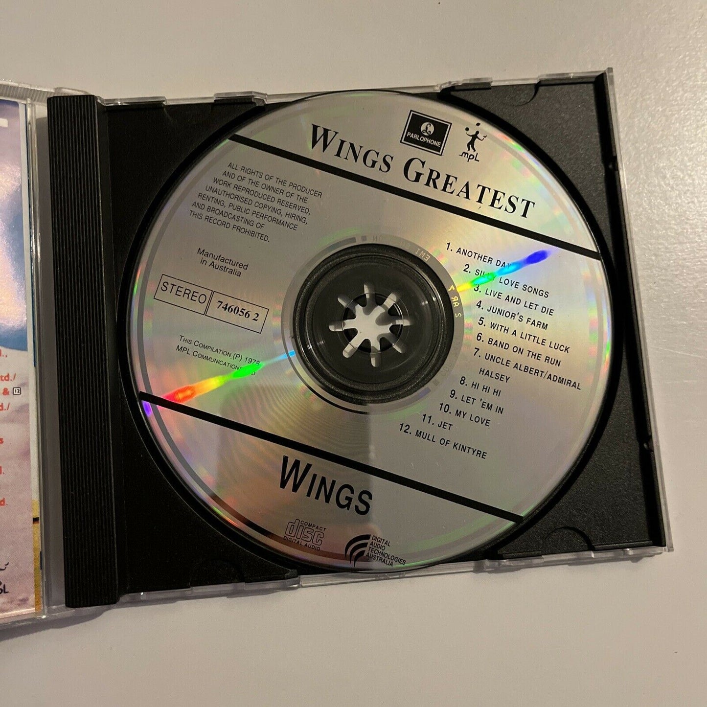 Wings Greatest by Paul McCartney/Wings (Paul McCartney) (CD, Jun-1994,...