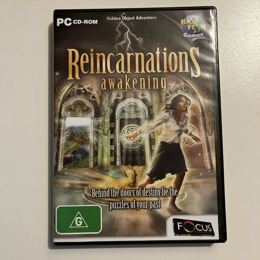 Reincarnations Awakening - PC GAME CD ROM Windows Hidden Object Game