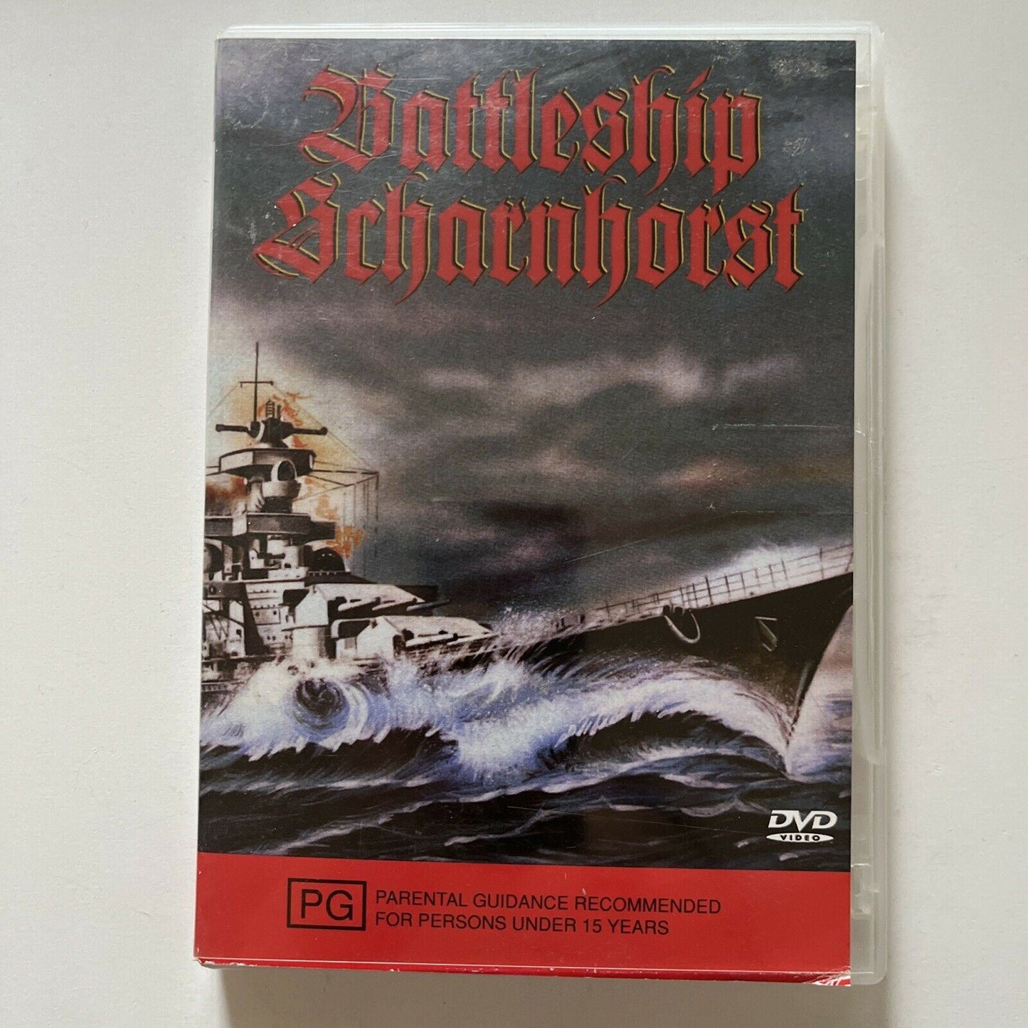 Battleship Scharnhorst (DVD) Battleship Documentary. All Regions