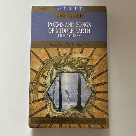 *New Sealed* Poems And Songs Of Middle Earth - J.R.R. Tolkien (Audio Cassette)