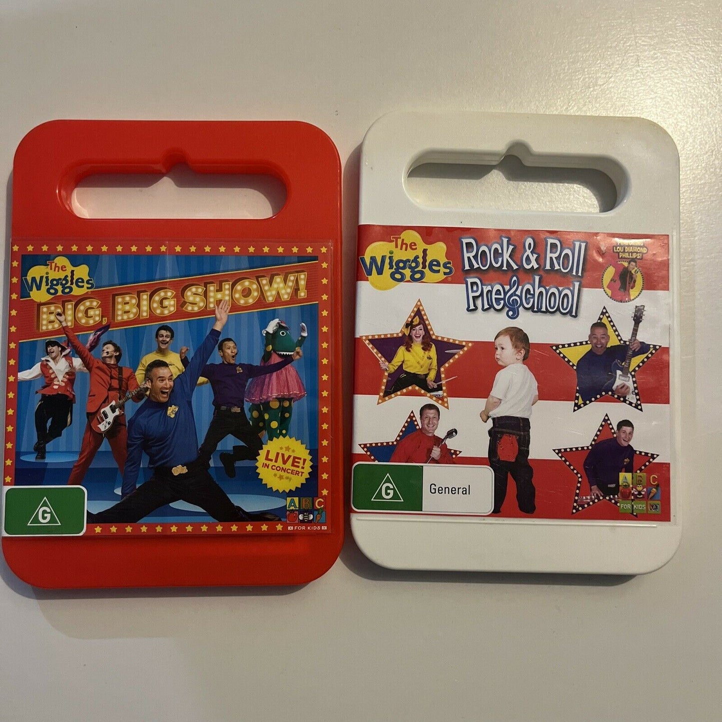 The Wiggles - Rock & Roll Preschool / Big, Big Show! DVD Region 4