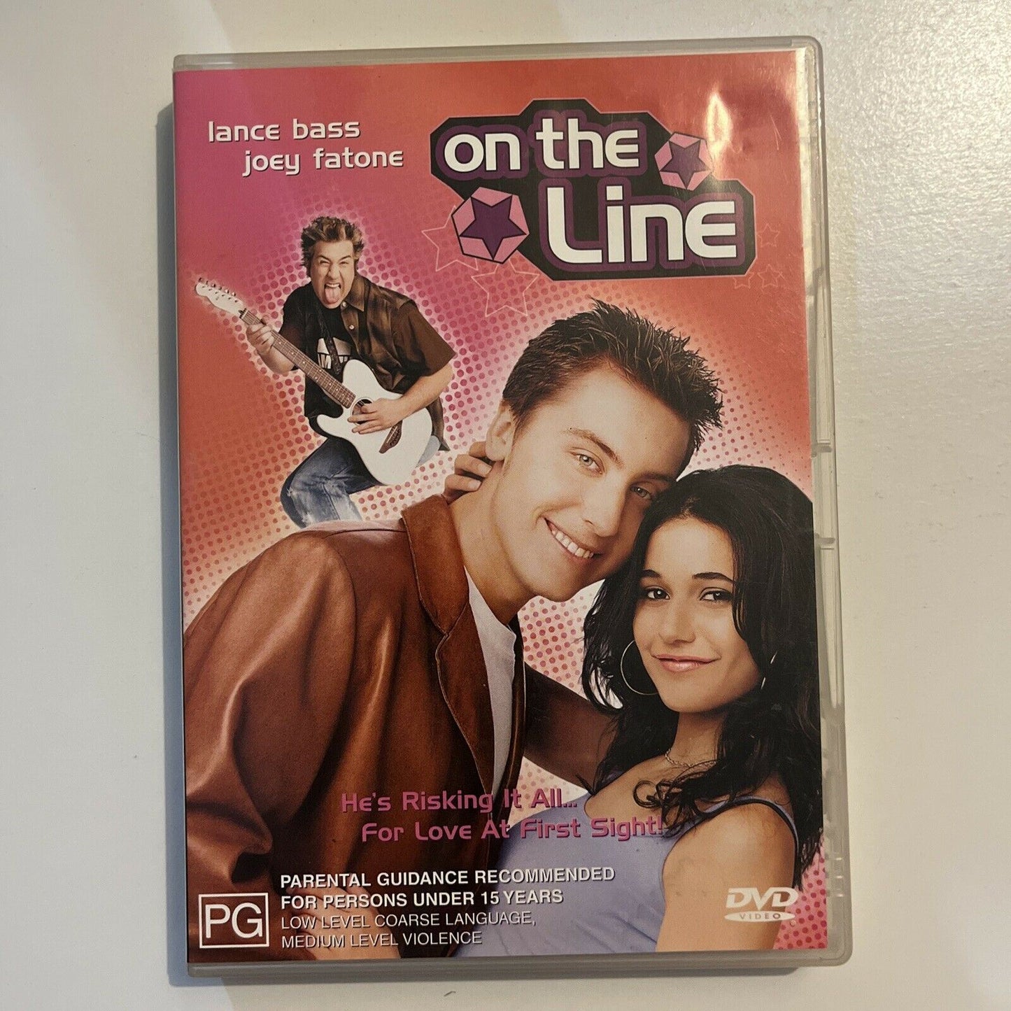 On The Line (DVD, 2001) Lance Bass, Joey Fatone. Region 4