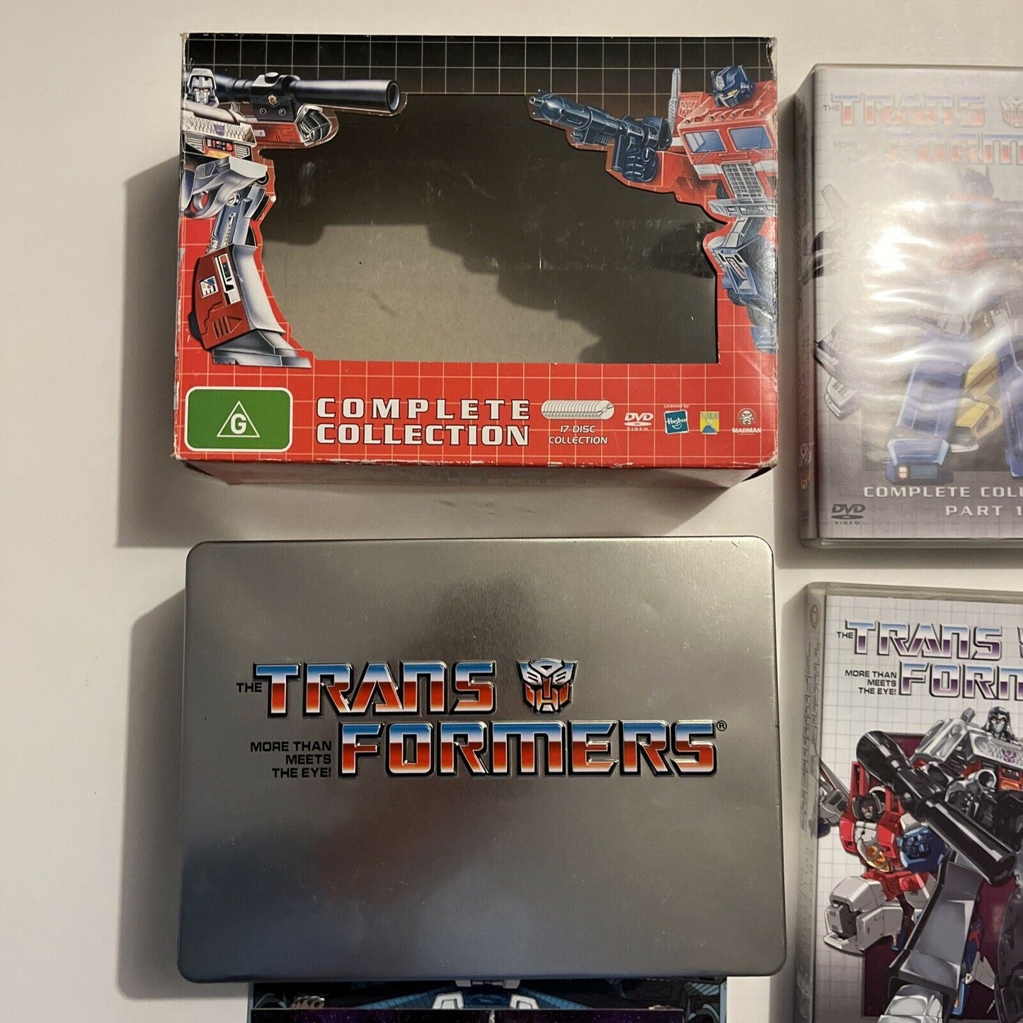 Transformers: Complete Collection - Tin Box Edition (DVD, 1986, 17-Disc) Region4