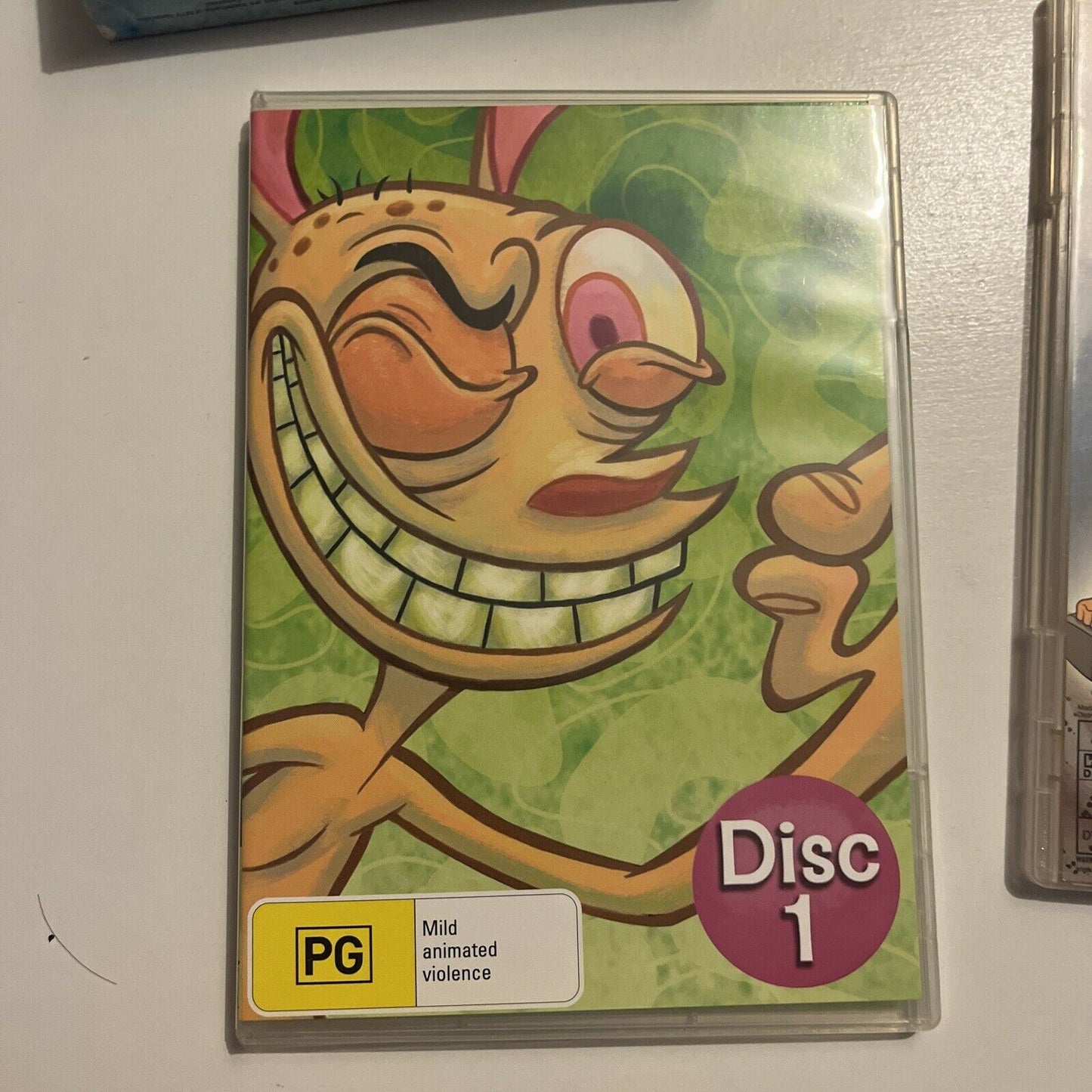 The Ren & Stimpy Show Unleashed: Season 1-2 (DVD, 1993, 3-Disc) Region 4