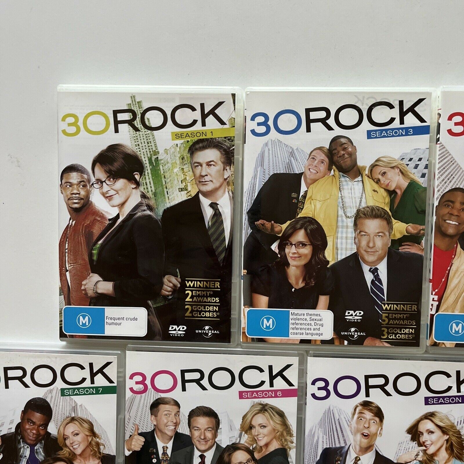 30 Rock : Complete Season 1-7 (DVD, 2008, 20-Disc Set) Tina Fey