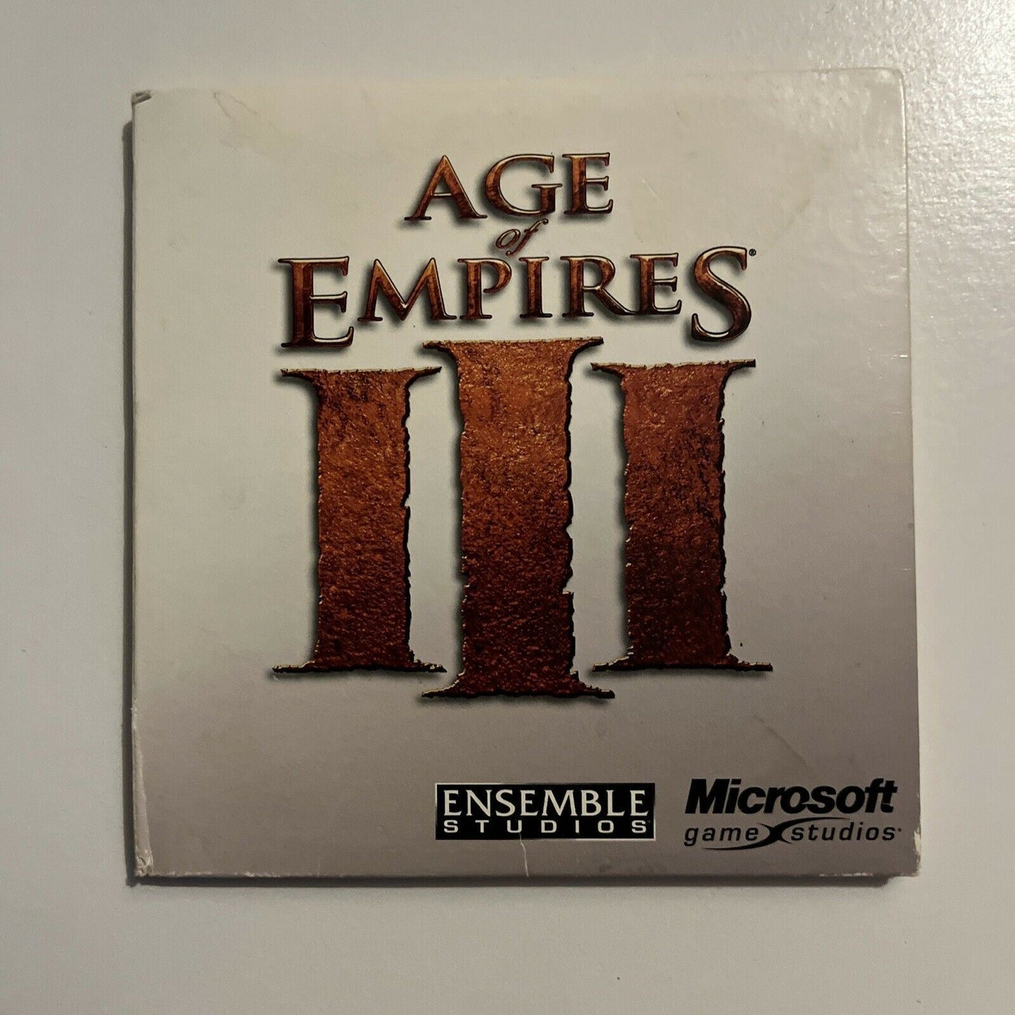 Age Of Empires 3 PC CDROM  3-Disc