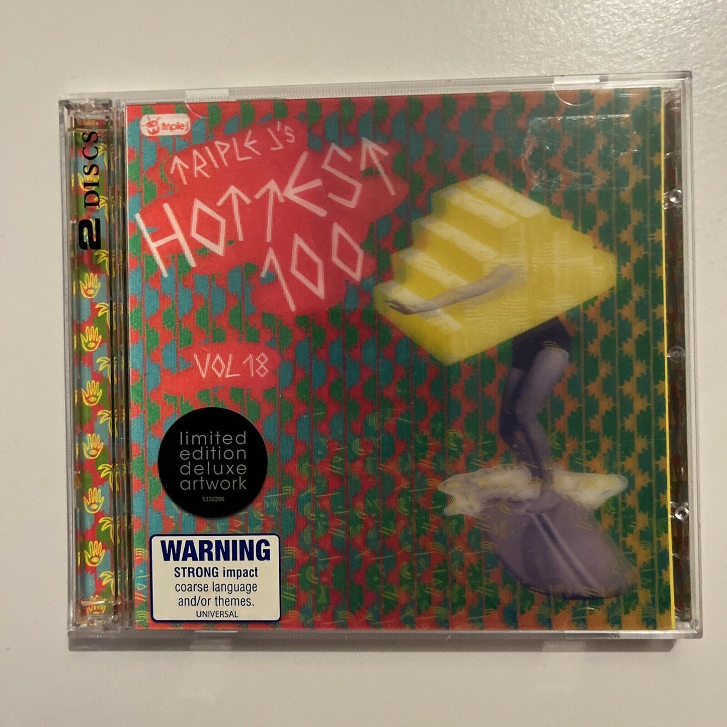 Triple J Hottest 100 - Vol 18 - Limited Edition Deluxe 3D Artwork (CD, 2011)