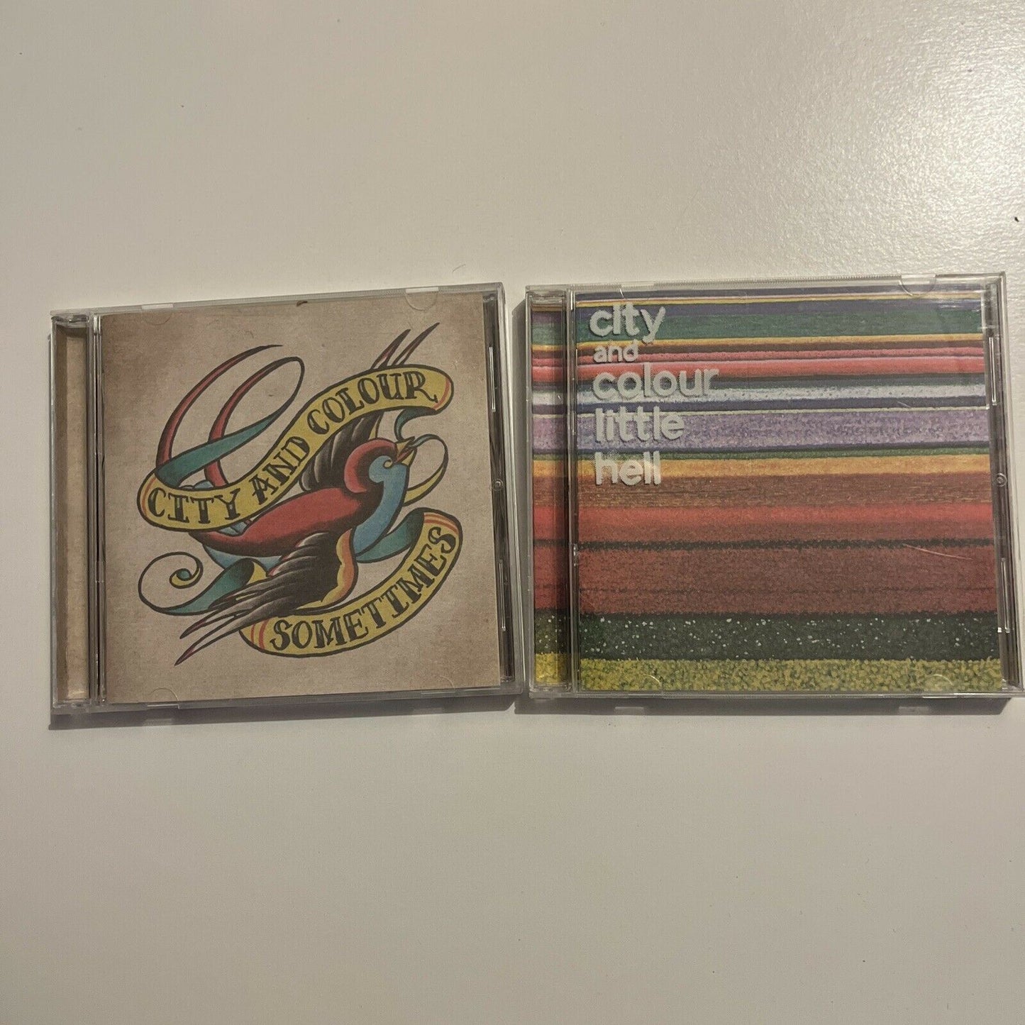 City And Colour: Sometimes / Little Hell (CD, 2005, 2-Disc, Dine Alone/Shock)