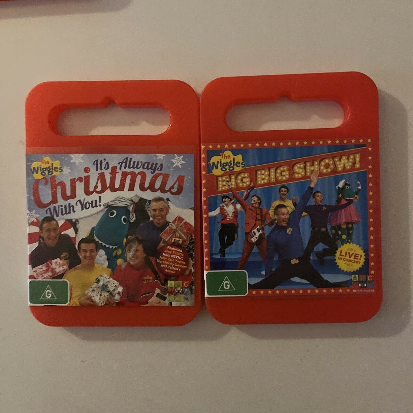 10x The Wiggles DVDs Region 4