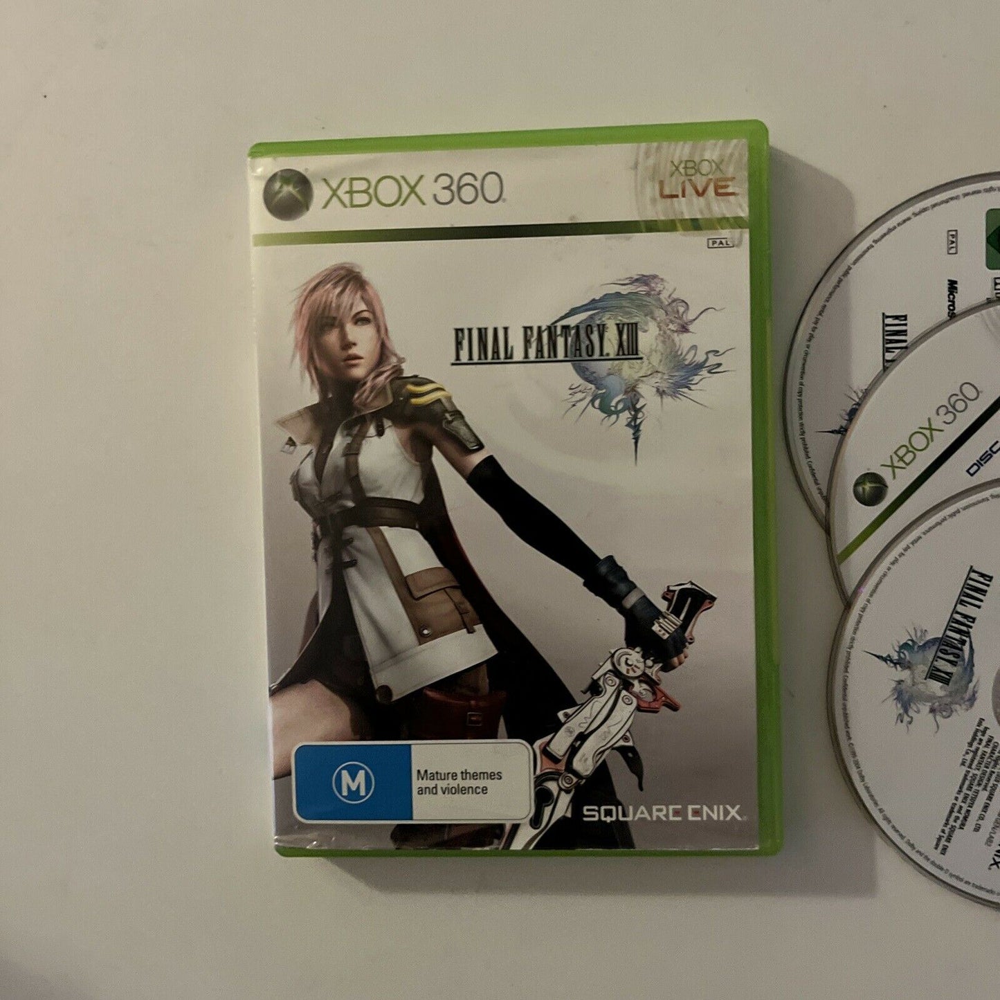 Final Fantasy XIII 8 Xbox 360 PAL 3-Disc