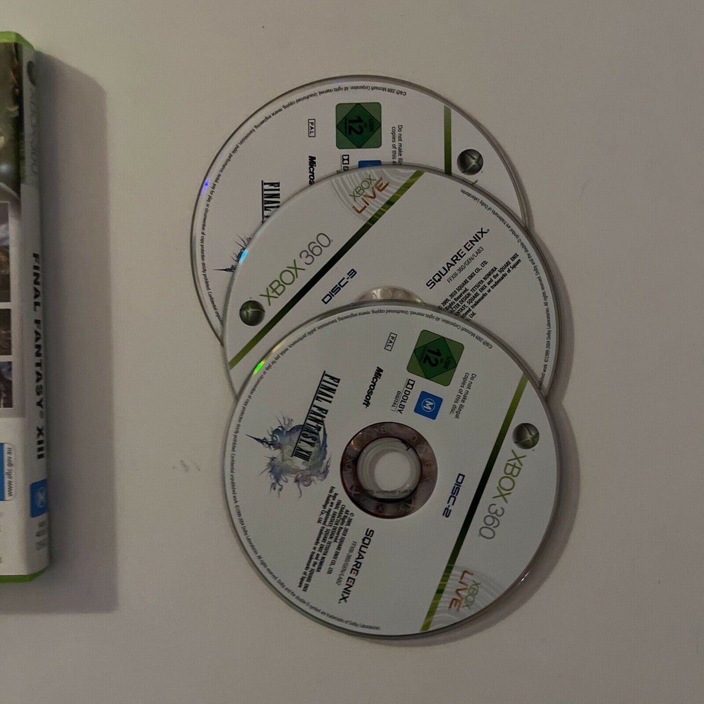 Final Fantasy XIII 8 Xbox 360 PAL 3-Disc