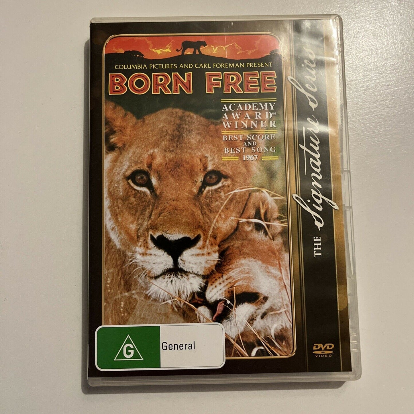 Born Free (DVD, 1965)  Bill Travers, Virginia McKenna. Region 4