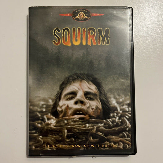 Squirm (DVD, 1976)  Don Scardino, Patricia Pearcy, Jean Sullivan. Region 1