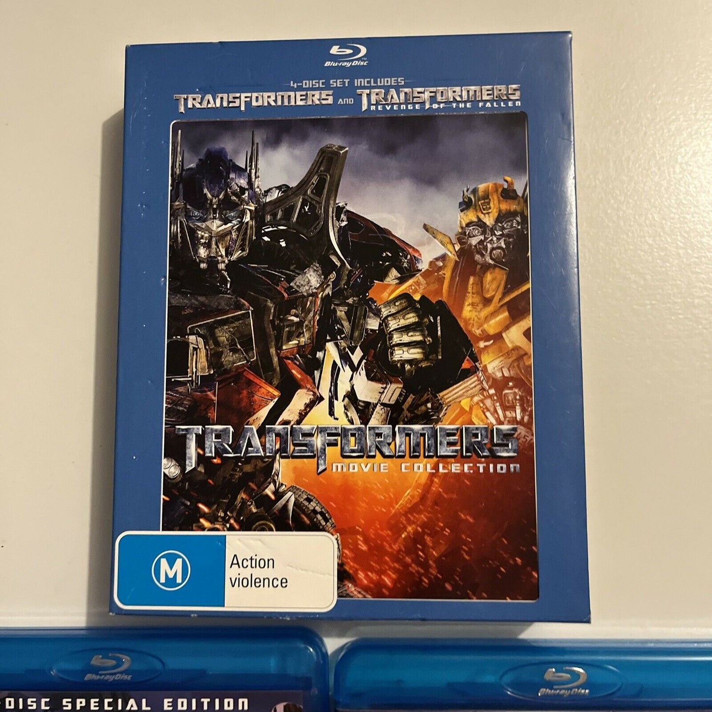 Transformers / Transformers - Revenge Of The Fallen (Blu-ray, 2009, 4-Disc Set)