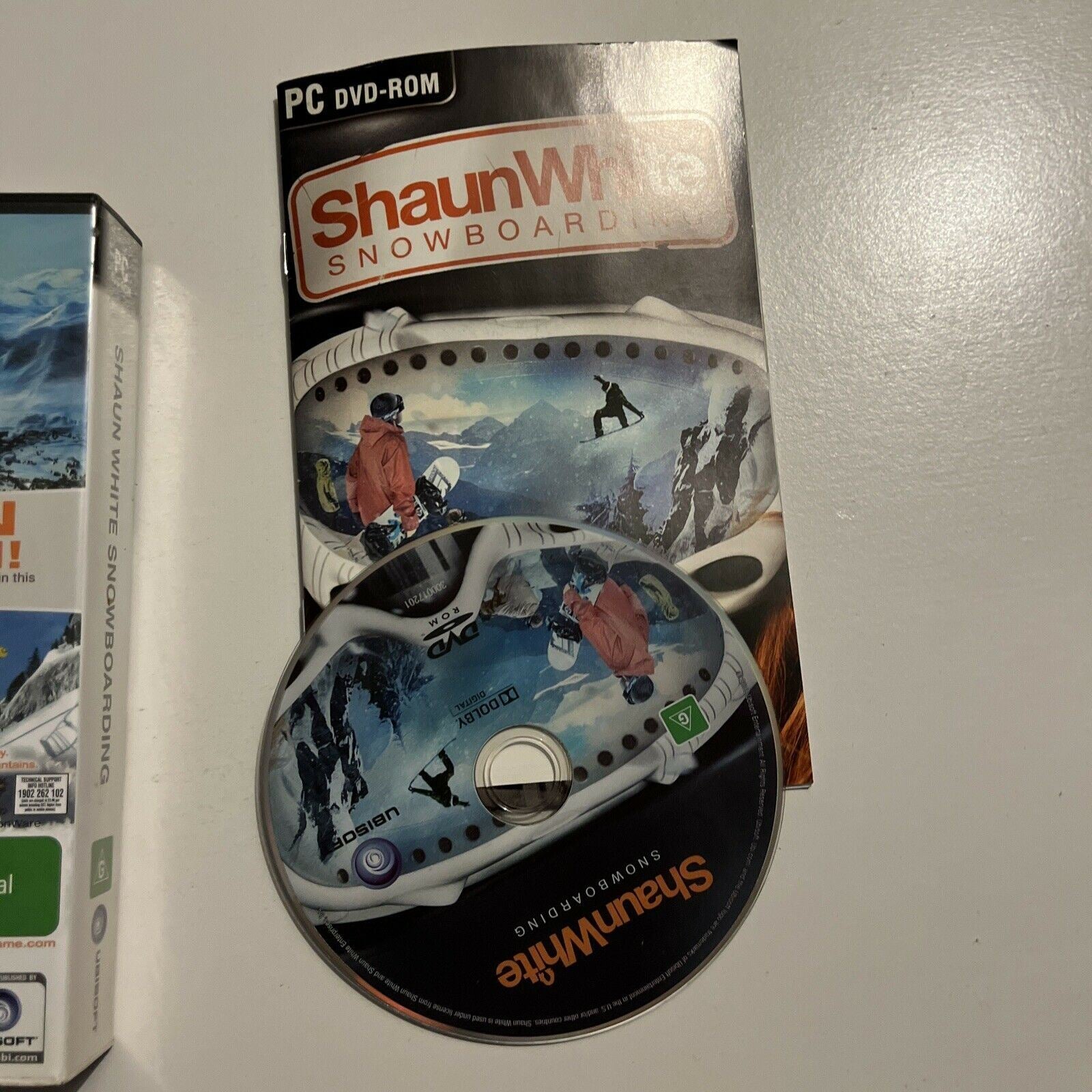 Shaun White Snowboarding PC DVD-ROM With Manual – Retro Unit