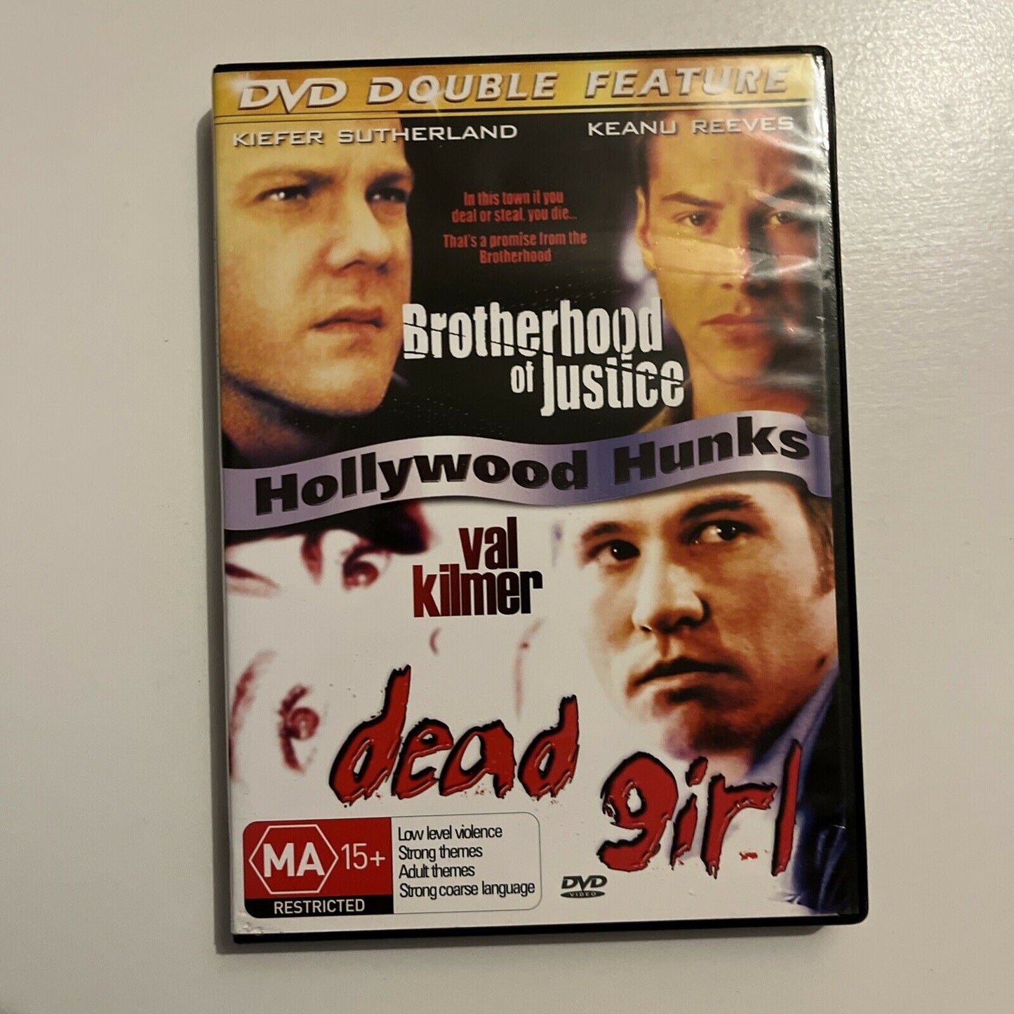 Brotherhood of Justice / Dead Girl (DVD) Keanu Reeves, Val Kilmer. Region 4